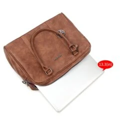 Wimona Luciana-One School/Werktas Cognac -Mode Tassen Verkoopwinkel image 4389