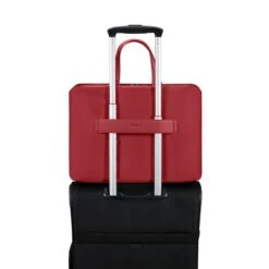 Samsonite Zalia 3.0 Bailhandle 3 Comp 14.1" Dark Red -Mode Tassen Verkoopwinkel image 4426