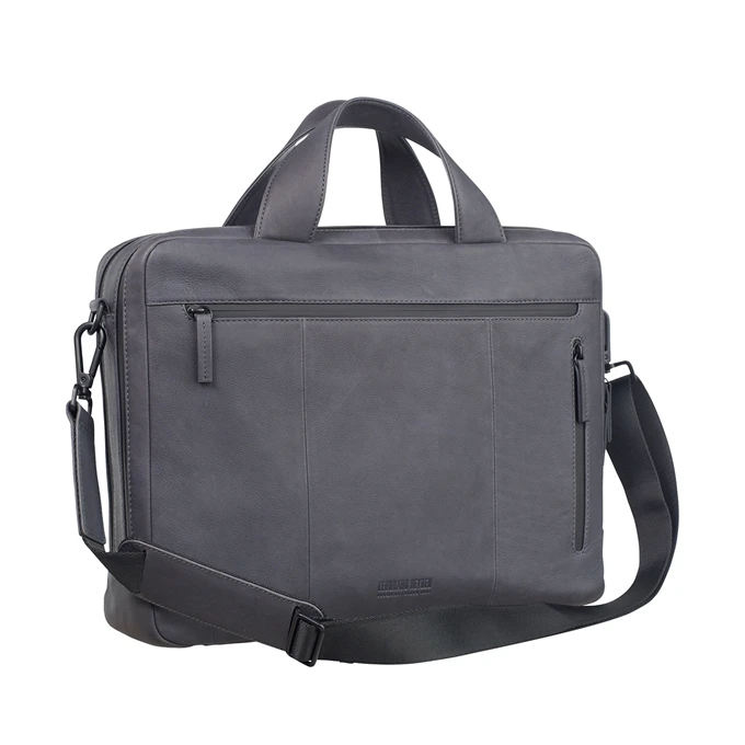 Leonhard Heyden Den Haag 2 Handle Brief Case 2 Compartments grey Leonhard Heyden Den Haag 2 Handle Brief Case 2 Compartments Grey -Mode Tassen Verkoopwinkel image 4434