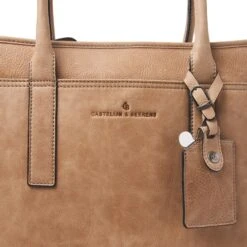 Castelijn & Beerens Carisma Laptop Shopper 15,6" RFID Beige -Mode Tassen Verkoopwinkel image 4447
