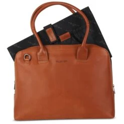 Plevier Canton 15,6" Laptoptas Cognac -Mode Tassen Verkoopwinkel image 4454