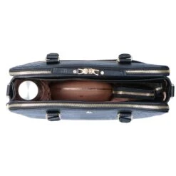 FMME. Charlotte 13.3 Workingbag 3 Pockets Croco Black -Mode Tassen Verkoopwinkel image 4513