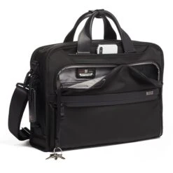 Tumi Alpha Slim Three Way Brief Black -Mode Tassen Verkoopwinkel image 4596