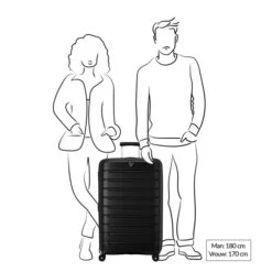 Roncato Butterfly Expandable Trolley 78 Rosso -Mode Tassen Verkoopwinkel image 461