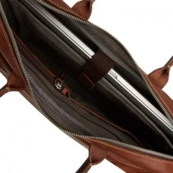 Castelijn & Beerens Renee Rein Laptoptas 15.6'' RFID Lichtbruin -Mode Tassen Verkoopwinkel image 4621