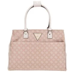 Guess Wilder Shopper Tote Light Rose Logo