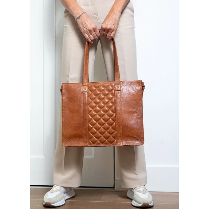 Chabo Milano Padded Office camel Chabo Milano Padded Office Camel -Mode Tassen Verkoopwinkel image 4701