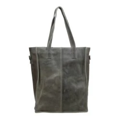 DSTRCT Raider Road Shopper Laptoptas 15,6" Leer Grijs 4 DSTRCT Raider Road Shopper Laptoptas 15,6" Leer Grijs -Mode Tassen Verkoopwinkel image 4713