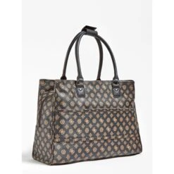 Guess Wilder Shopper Tote Brown -Mode Tassen Verkoopwinkel image 4772