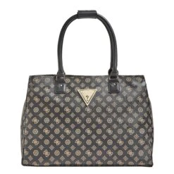 Guess Wilder Shopper Tote Brown -Mode Tassen Verkoopwinkel image 4774
