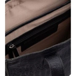 Cowboysbag Laptop Bag Buckley 13 Inch Croco Black -Mode Tassen Verkoopwinkel image 4796