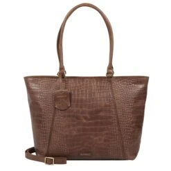 Burkely Cool Colbie Wide Tote 15,6" Brown