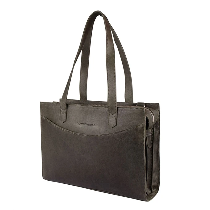 Cowboysbag Laptop Bag Elston 13 inch olive Cowboysbag Laptop Bag Elston 13 Inch Olive -Mode Tassen Verkoopwinkel image 4843