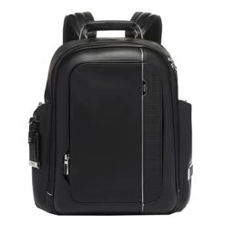 Tumi Arrivé Larson Backpack Black Leather
