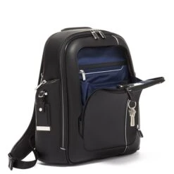 Tumi Arrivé Larson Backpack Black Leather -Mode Tassen Verkoopwinkel image 5157