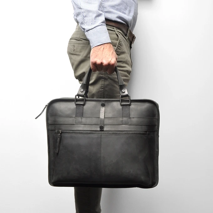 Berba Barbarossa Laptoptas 15" black Berba Barbarossa Laptoptas 15" Black -Mode Tassen Verkoopwinkel image 5171