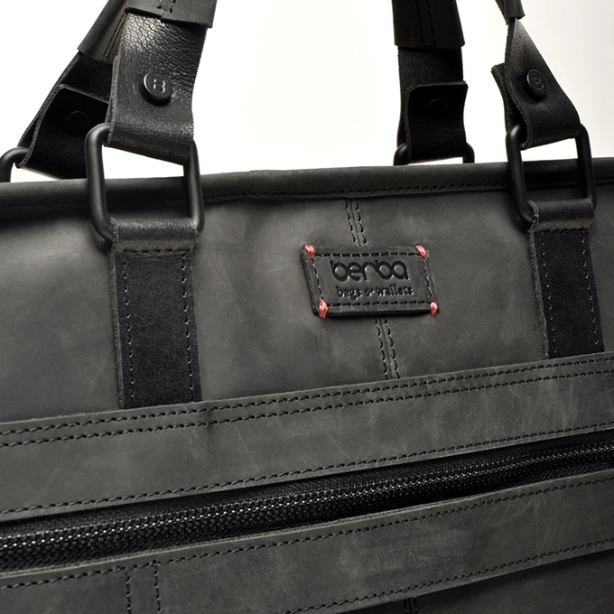 Berba Barbarossa Laptoptas 15" black Berba Barbarossa Laptoptas 15" Black -Mode Tassen Verkoopwinkel image 5174