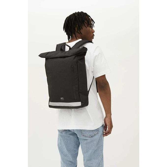 Lefrik Roll Reflective Backpack black Lefrik Roll Reflective Backpack Black -Mode Tassen Verkoopwinkel image 5260