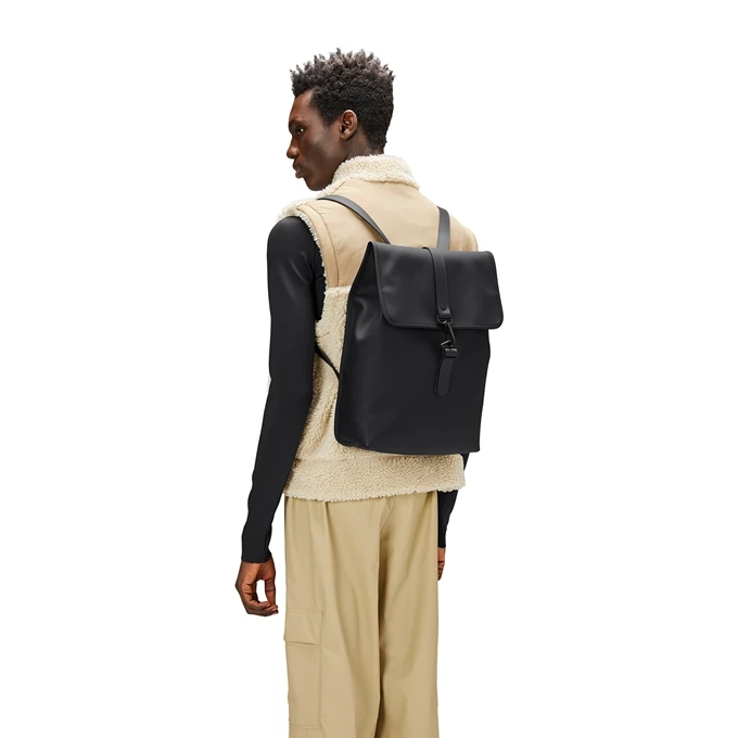 Rains Rucksack W3 black Rains Rucksack W3 Black -Mode Tassen Verkoopwinkel image 5295