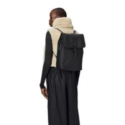 Rains Rucksack W3 Black 4 Rains Rucksack W3 Black -Mode Tassen Verkoopwinkel image 5296