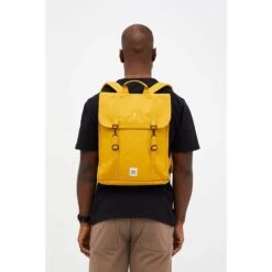 Lefrik Handy Backpack Metal New Mustard -Mode Tassen Verkoopwinkel image 5404