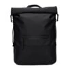 Rains Trail Rolltop Backpack W3 Black -Mode Tassen Verkoopwinkel image 5608
