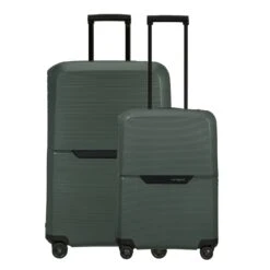 Samsonite Magnum Eco Spinner 55 + 75 Set Forest Green