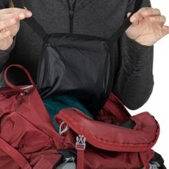 Osprey Ariel 55 Womens Backpack M/L Claret Red -Mode Tassen Verkoopwinkel image 5848