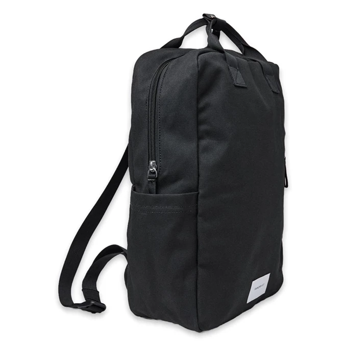 Sandqvist Knut Backpack black with black webbing Sandqvist Knut Backpack Black With Black Webbing -Mode Tassen Verkoopwinkel image 5987