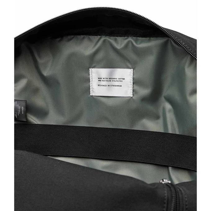 Sandqvist Knut Backpack black with black webbing Sandqvist Knut Backpack Black With Black Webbing -Mode Tassen Verkoopwinkel image 5989