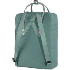 Fjallraven Kanken Frost Green-confetti Pattern -Mode Tassen Verkoopwinkel image 6112