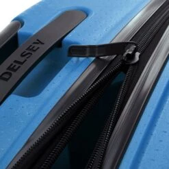 Delsey Belmont Plus 4 Wheel Cabin Trolley 55/35 Zinc Blue -Mode Tassen Verkoopwinkel image 642