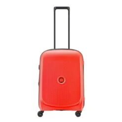 Delsey Belmont Plus 4 Wheel Cabin Trolley 55 Faded Red -Mode Tassen Verkoopwinkel image 653