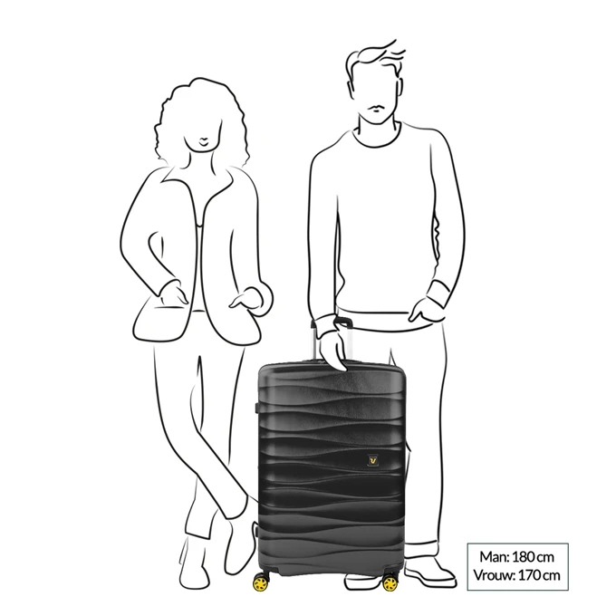 Roncato Stellar Large 4 Wiel Trolley Exp antracite Roncato Stellar Large 4 Wiel Trolley Exp Antracite -Mode Tassen Verkoopwinkel image 708