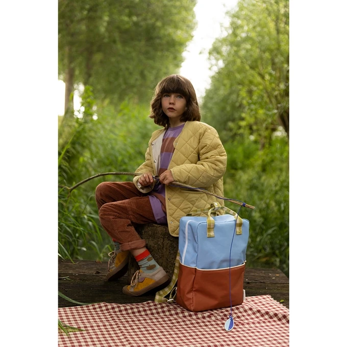 Sticky Lemon Colourblocking Backpack Large blueberry willow brown pear green Sticky Lemon Colourblocking Backpack Large Blueberry Willow Brown Pear Green -Mode Tassen Verkoopwinkel image 7159