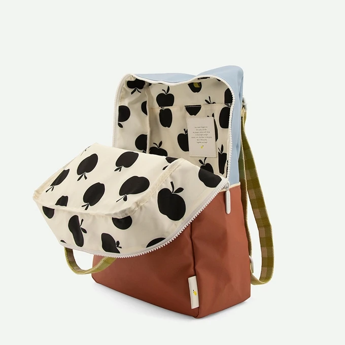 Sticky Lemon Colourblocking Backpack Large blueberry willow brown pear green Sticky Lemon Colourblocking Backpack Large Blueberry Willow Brown Pear Green -Mode Tassen Verkoopwinkel image 7162