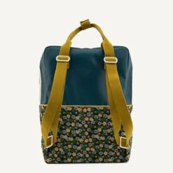 Sticky Lemon Golden Backpack Large Edison Teal Flower Field Green -Mode Tassen Verkoopwinkel image 7210