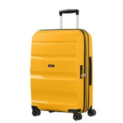 American Tourister Bon Air DLX Spinner 66 Expandable Light Yellow -Mode Tassen Verkoopwinkel image 735
