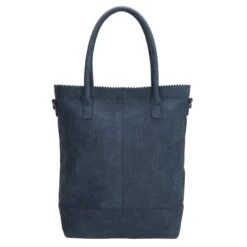 Zebra Trends Kartel Met Rits Shopper Jeansblauw -Mode Tassen Verkoopwinkel image 7362