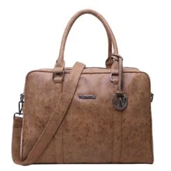 Wimona Luciana Dames Laptoptas Cognac
