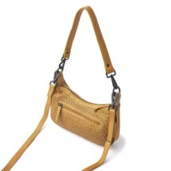 DR Amsterdam Tampa Braided Hand / Schoudertas III Yellow -Mode Tassen Verkoopwinkel image 7463