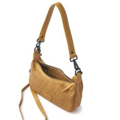 DR Amsterdam Tampa Braided Hand / Schoudertas III Yellow -Mode Tassen Verkoopwinkel image 7464