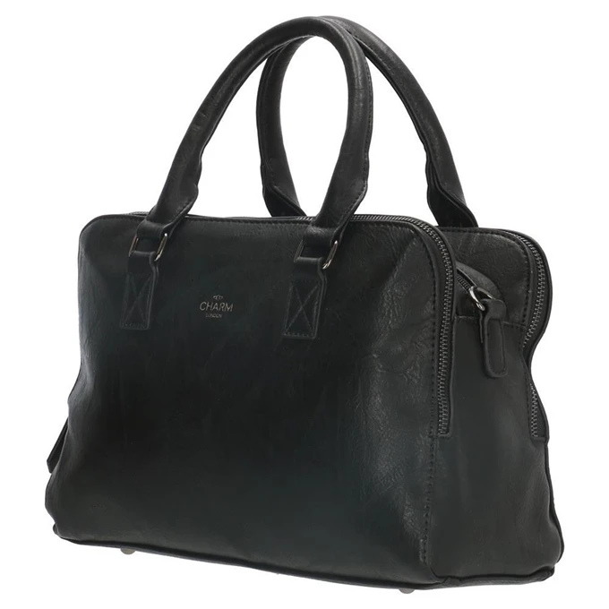 Charm London Chelsea Handtas zwart II Charm London Chelsea Handtas Zwart II -Mode Tassen Verkoopwinkel image 7477