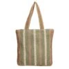 PE Florence Natural Life Shopper Stripe Olijf Groen