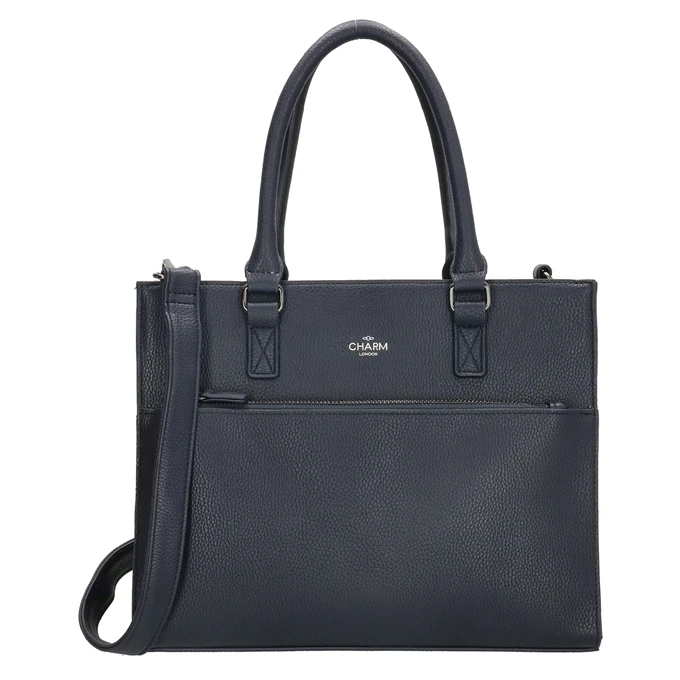 Charm London Stratford Handtas blauw III Charm London Stratford Handtas Blauw III -Mode Tassen Verkoopwinkel image 7491