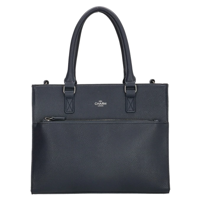 Charm London Stratford Handtas blauw III Charm London Stratford Handtas Blauw III -Mode Tassen Verkoopwinkel image 7493