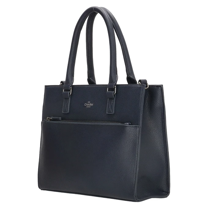 Charm London Stratford Handtas blauw III Charm London Stratford Handtas Blauw III -Mode Tassen Verkoopwinkel image 7494