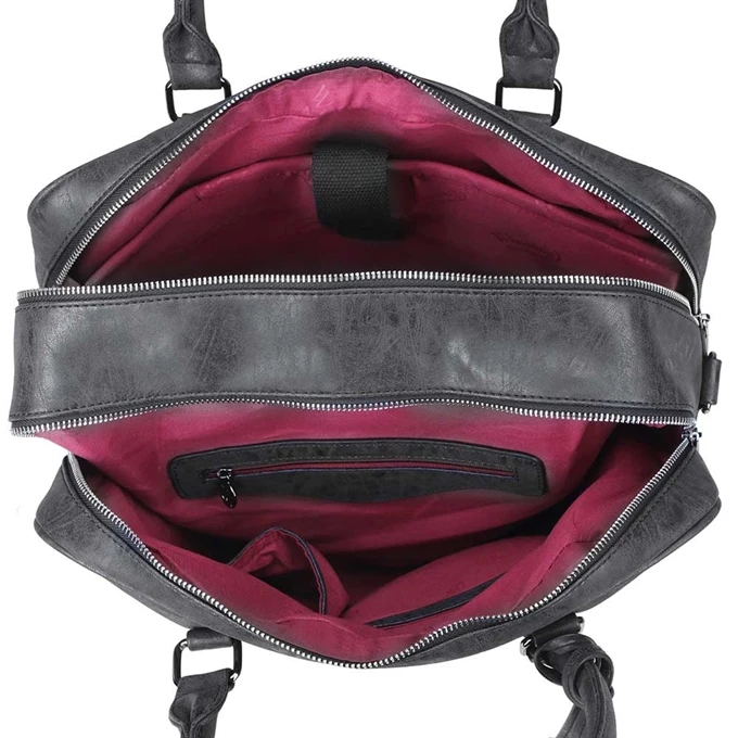 Wimona Luciana Dames Laptoptas black Wimona Luciana Dames Laptoptas Black -Mode Tassen Verkoopwinkel image 7529