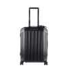 Piquadro Alu Slim 4 Wheel Cabin Trolley Black