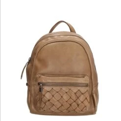 Micmacbags Artisian Backpack Sand -Mode Tassen Verkoopwinkel image 7766